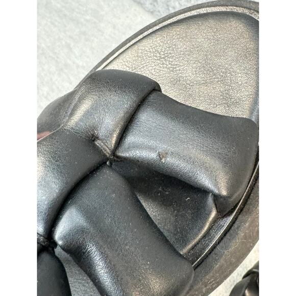 Frame Sandals Le Weston Black Vegan Leather - Picture 6 of 8